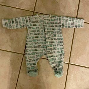Magnetic me cotton footie 0-3 months